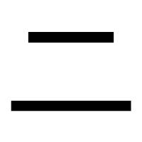 「ニ」のゴシック体フォント・イメージ