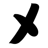 「メ」の相撲体フォント・イメージ