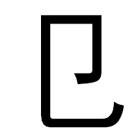 「㔾」のゴシック体フォント・イメージ