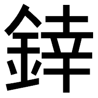 「﨨」のゴシック体フォント・イメージ