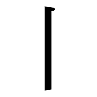 「丨」の明朝体フォント・イメージ