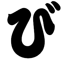 「び」の相撲体フォント・イメージ