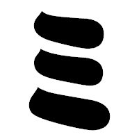 「ミ」の相撲体フォント・イメージ